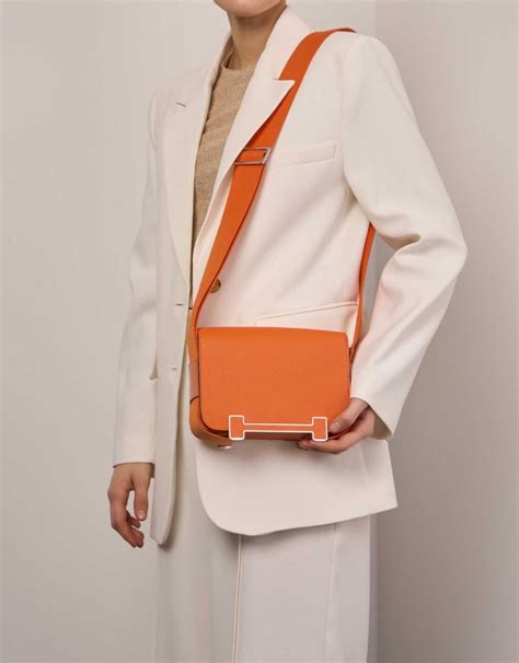 hermes geta orange